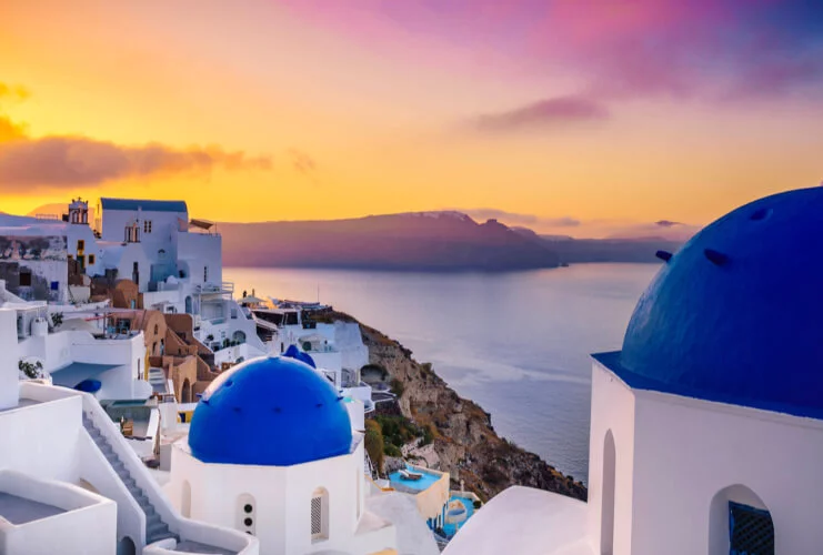 Mykonos Paros Santorini Greece Vacation